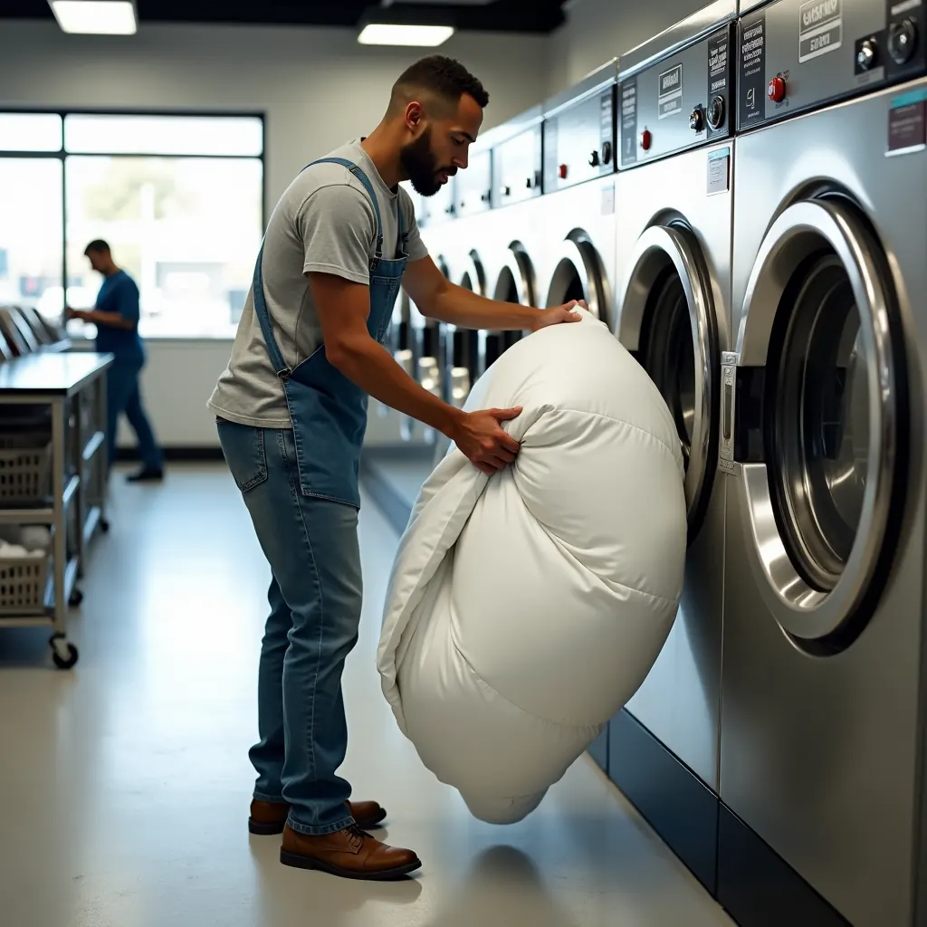 wash comforter independence laundromat featured